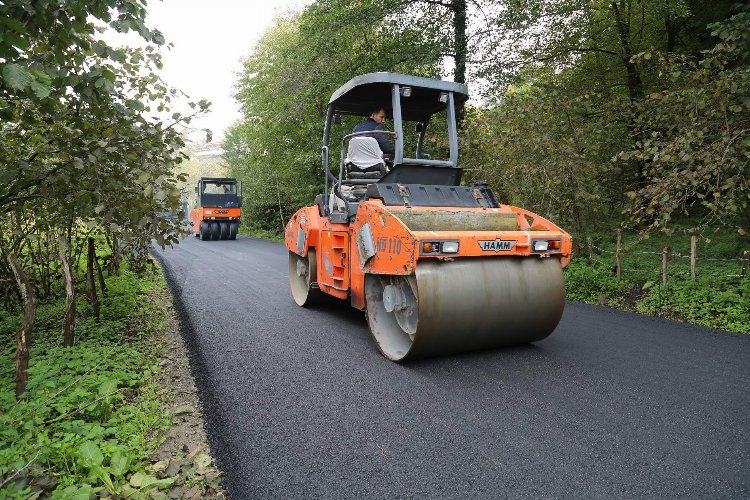 Ordu’da sıcak asfalt seferberliği