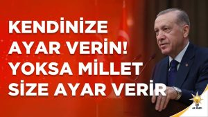 Cumhurbaşkanımız 7. Anadolu Medya Ödülleri’nde