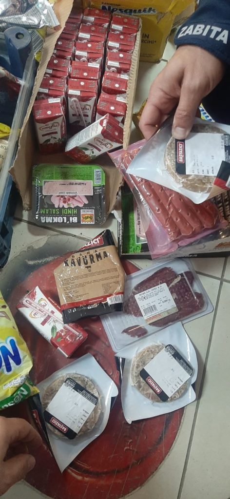 Kocaeli’de tarihi geçmiş yüzlerce ürüne imha!