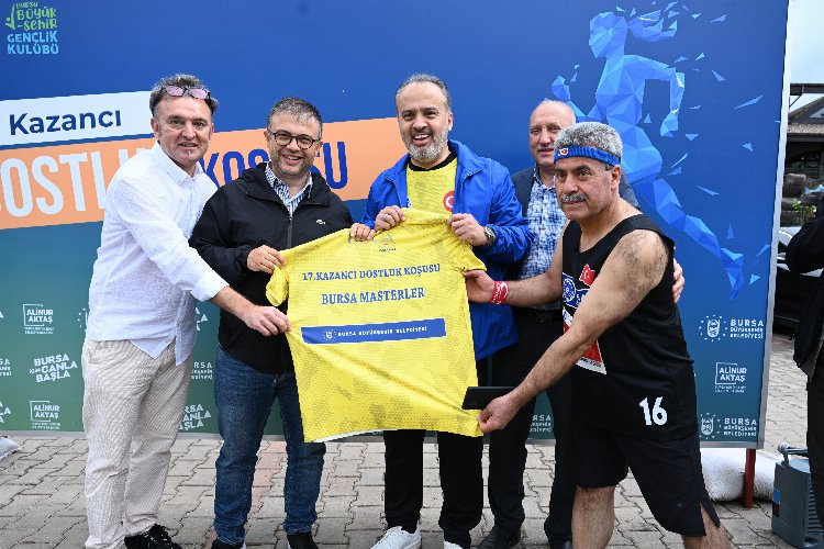 Bursa’da ‘Kazancı Dostluk Koşusu’ yapıldı