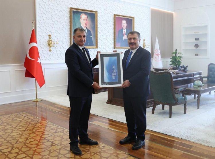 Konyagiad’dan Bakan Koca’ya ziyaret