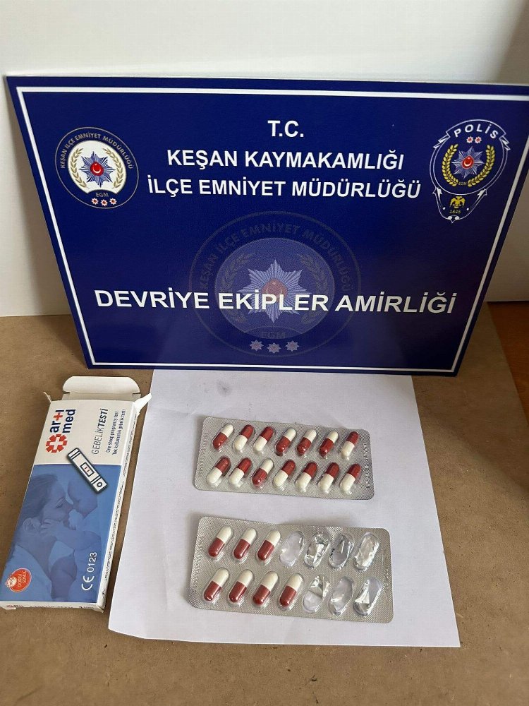 Edirne Keşan’da uyuşturucu operasyonu