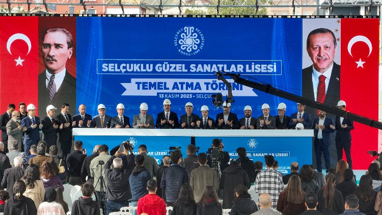 Konya Selçuklu’ya ‘Güzel Sanatlar Lisesi’ yakışacak