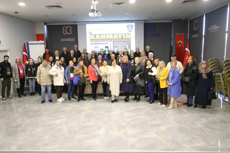 Kocaeli’nde 65 yaş üstüne güvenlik tedbirleri eğitimi