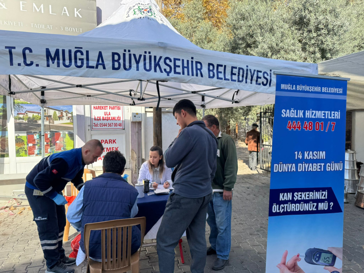 Muğla Büyükşehir’den şeker kontrolü