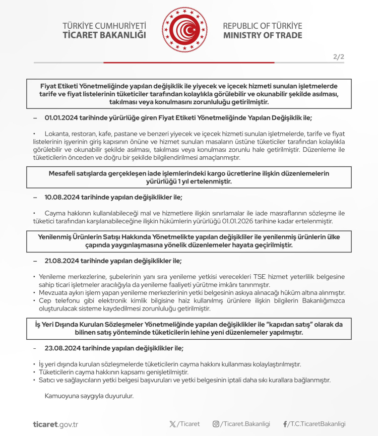 Ticaret’ten tüketiciler adına sıkı denetim! 283 bin 181 firmaya 4,3 milyar TL ceza!