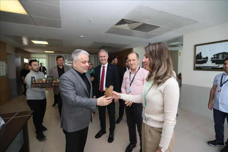 Bursa İnegöl’de hekimler unutulmadı