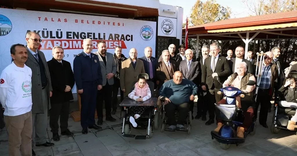 Kayseri Talas’ta engellilerin yüzü gülüyor