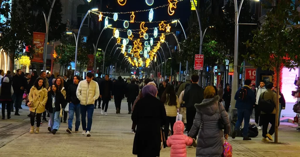 Sakarya’da Çark Caddesi süslendi