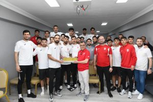 BAŞKAN ŞEHİRLİ’DEN BAL-KES’E MORAL ZİYARETİ