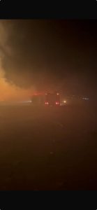 Ayvalık’ta çöp depolama sahasında yangın