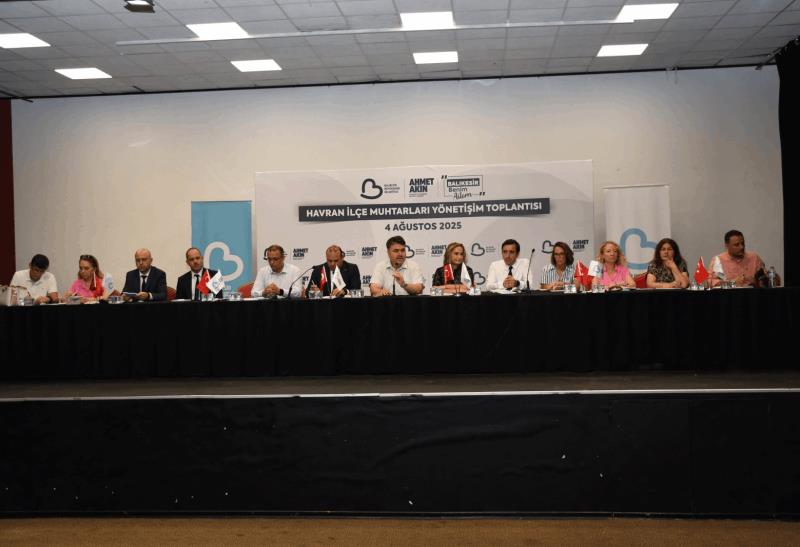 Havran Muhtarlar Buluşması Gerçekleştirildi