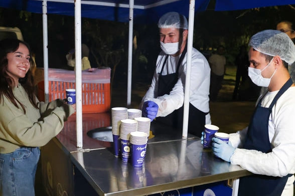 Antalya’da öğrencilere sıcak çorba desteği