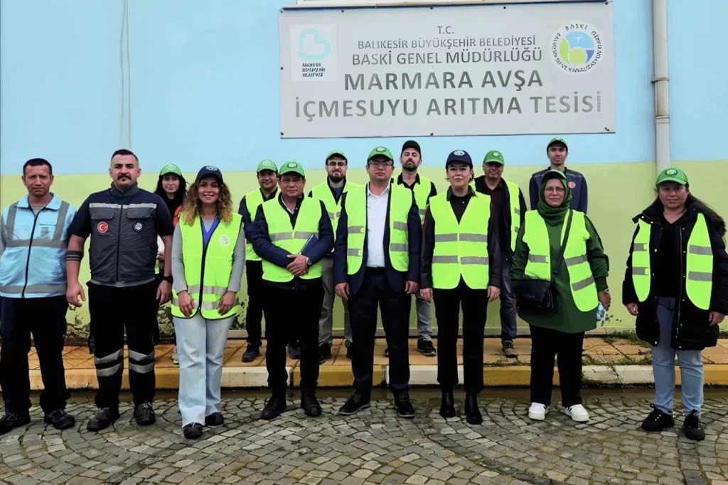 Balıkesir’de Avşa İçme Suyu Arıtma Tesisi’ne teknik inceleme