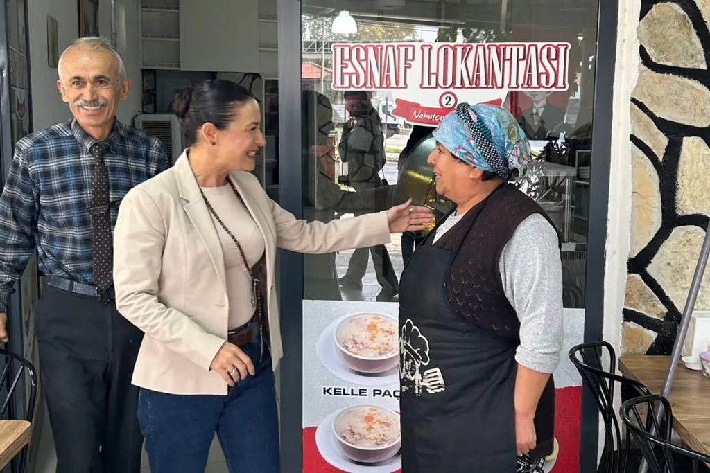 Başkan Sengel Çamlık’ta üreticiyle buluştu