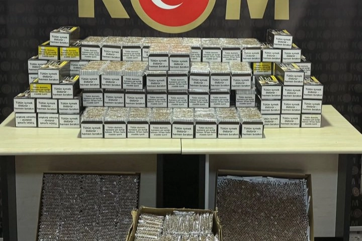 Bilecik Pazaryeri’nde kaçak tütün operasyonu
