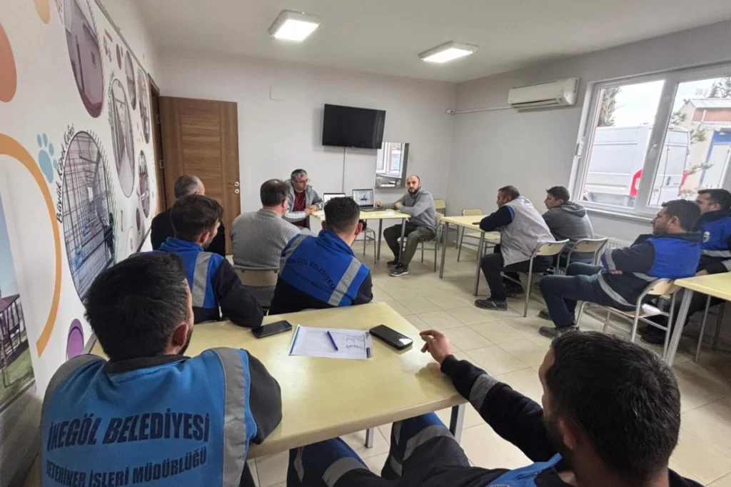 Bursa İnegöl Belediyesi’nde hizmet içi eğitimlere devam
