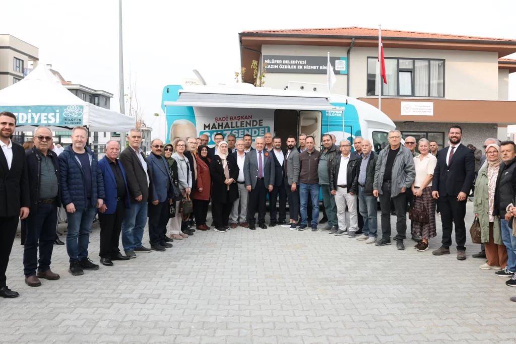 Bursa Nilüfer’de Başkan Özdemir, vatandaşları mahallesinde dinledi