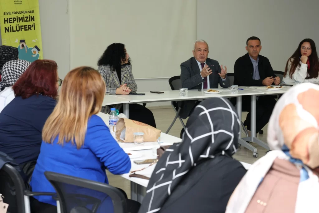 Bursa Nilüfer’de “Birlikte güçlü olun” mesajı