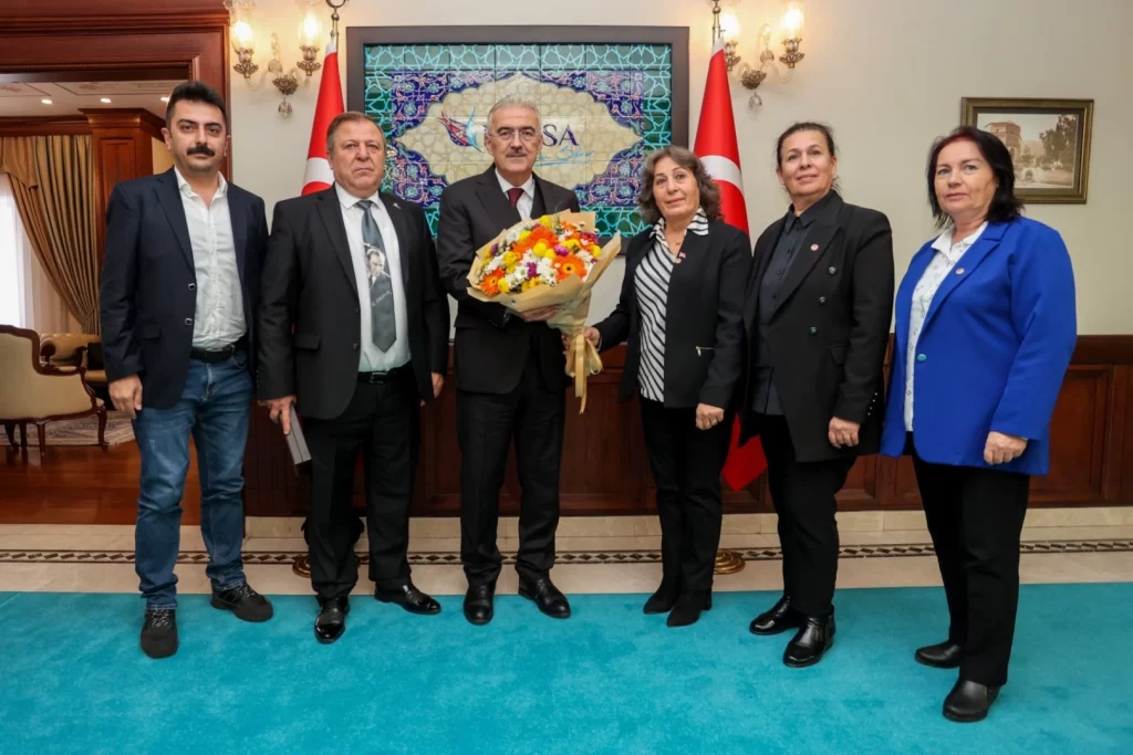 Bursa Valisi Ayyıldız’a TÜED Uludağ Şubesi’nden nezaket