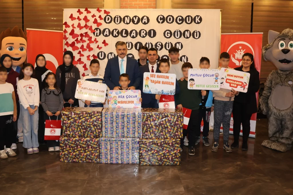 Erzurum’da çocukların gülüşü umuda dönüştü