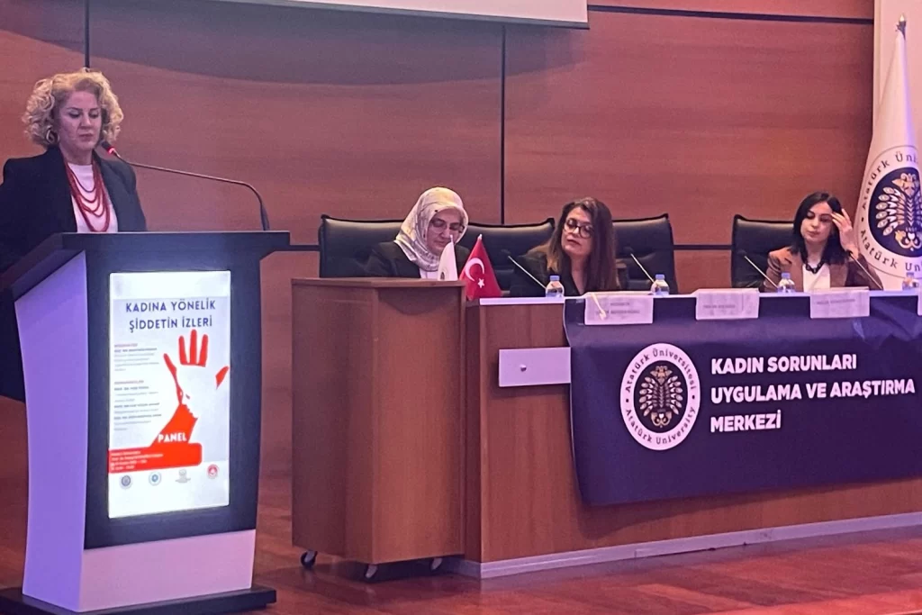 Erzurum’da “Kadına Yönelik Şiddetin İzleri” paneli