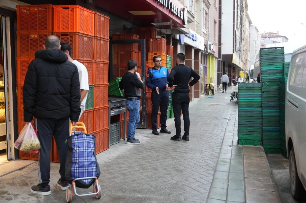 Eskişehir’de kaldırım işgallerine sıkı denetim