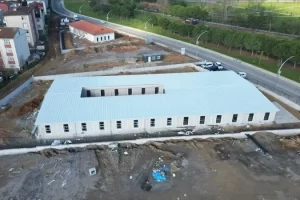 Gebze’de yeni eğitim yuvasının kabası tamamlandı