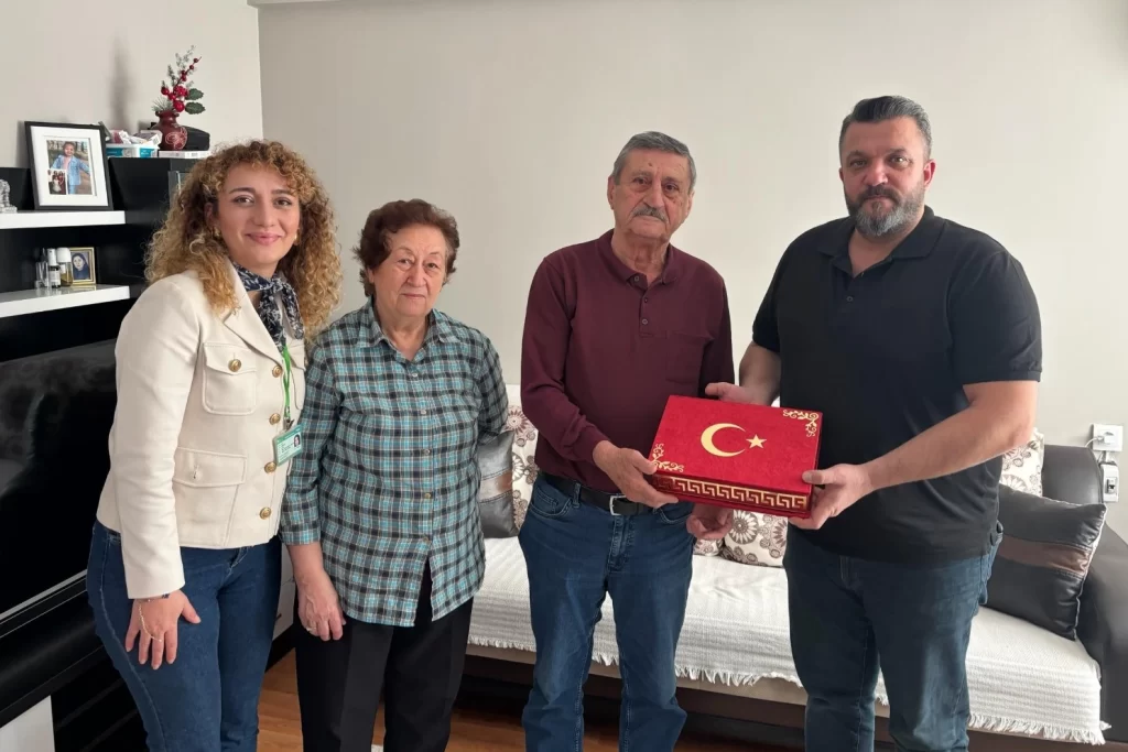 İzmit’ten Körfez’deki Kıbrıs Gazilerine vefa ziyareti