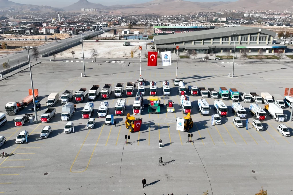 Konya Selçuklu araç filosunu güçlendirdi