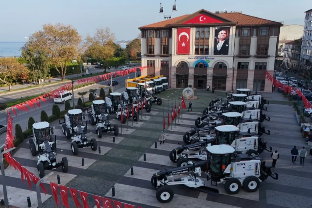 Ordu Büyükşehir’in araç filosu her geçen gün genişliyor