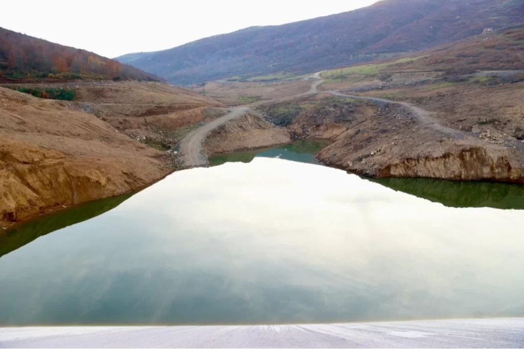 Ordu Korgan Barajı’nda su tutumuna başlandı