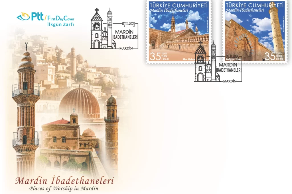 PTT’den ‘Mardin İbadethaneleri’ne özel pul