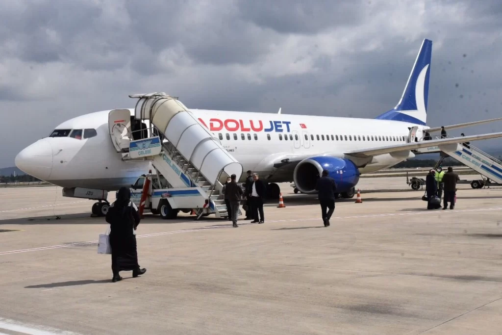 18 bin yolcu Kasım’da Yenişehir Havalimanı’nı kullandı