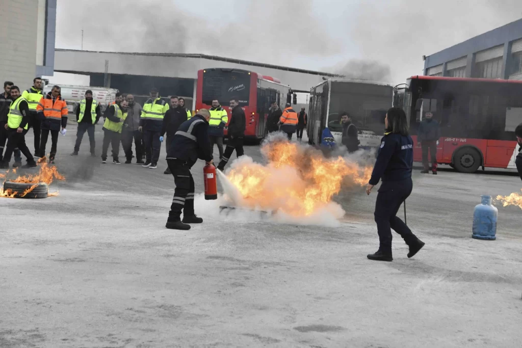 Ankara’da personele ‘Acil Durum Tatbikatı’