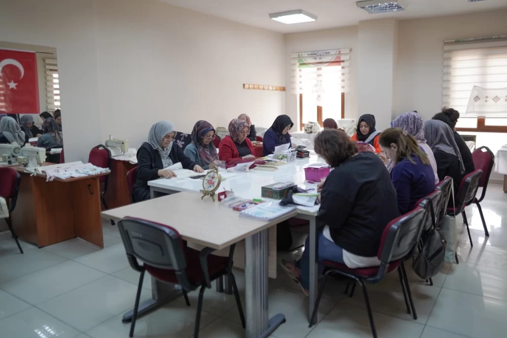 Atölye Melikgazi’ye büyük ilgi