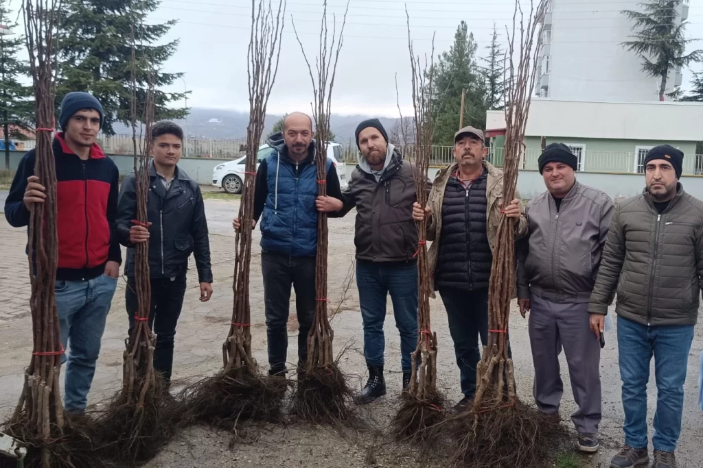 Bilecik Pazaryeri’nde meyveciliğe güçlü destek