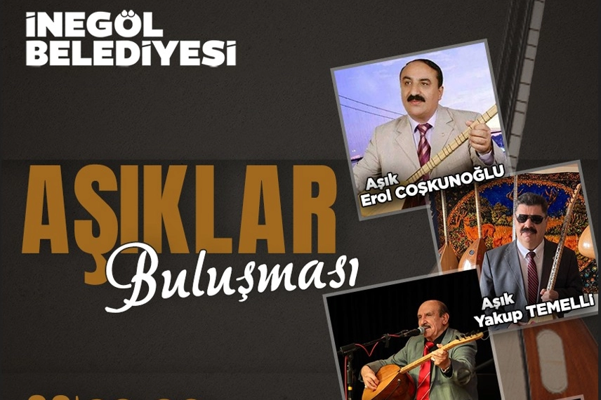 Bursa İnegöl yeni yılın ilk etkinliğinde ‘Aşık’ları buluşturuyor