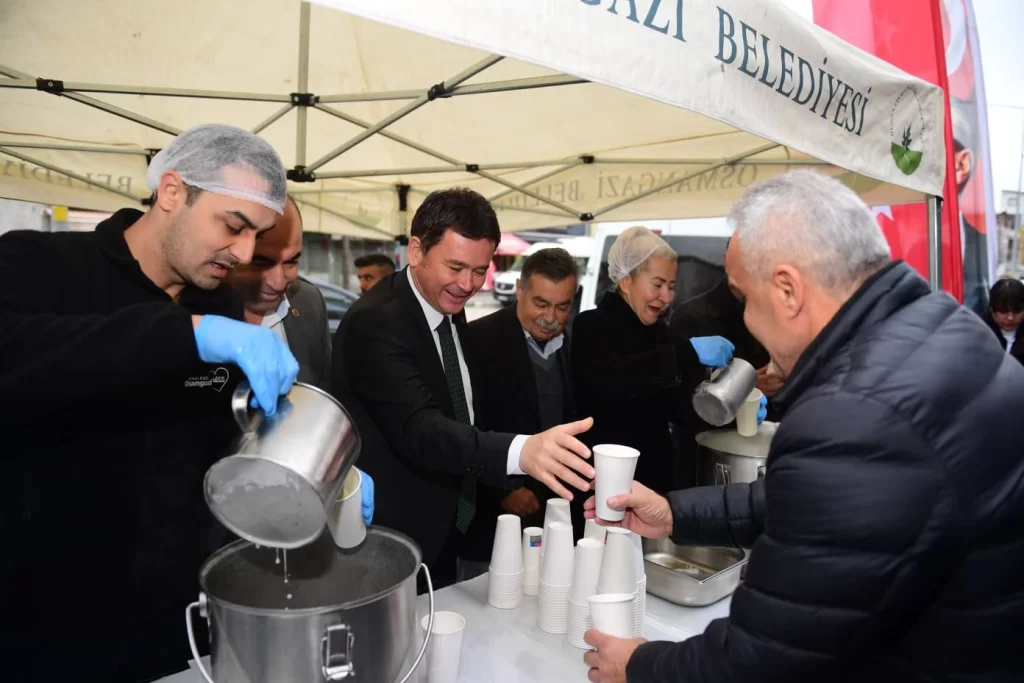 Bursa Osmangazi’de Başkan Aydın’ın durağı Çiftehavuzlar oldu