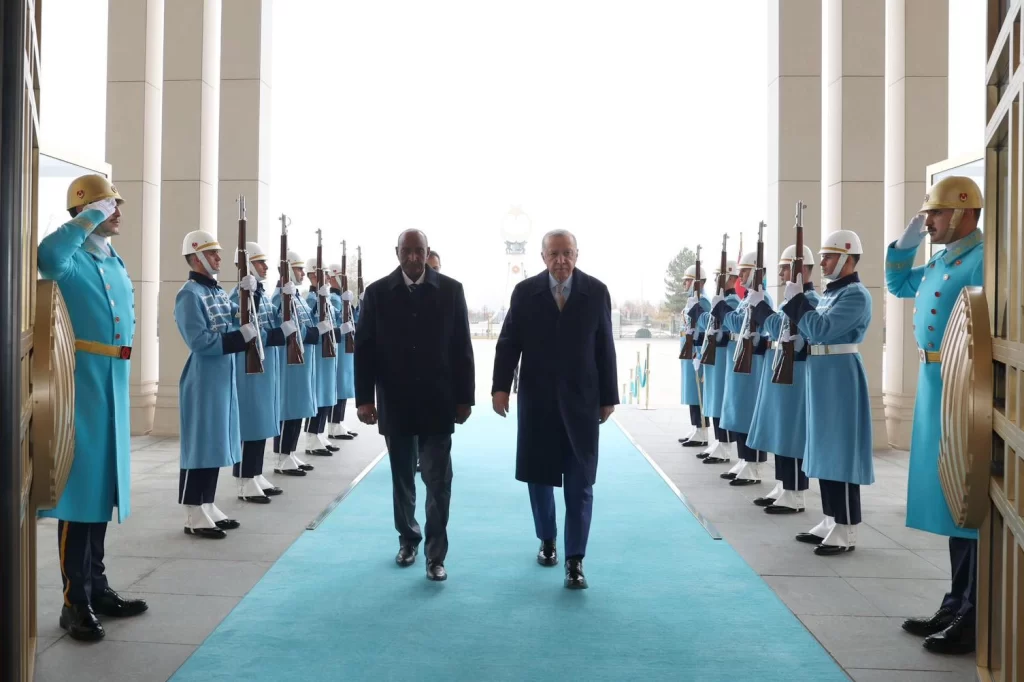 Cumhurbaşkanı Erdoğan, Sudan liderini ağırladı