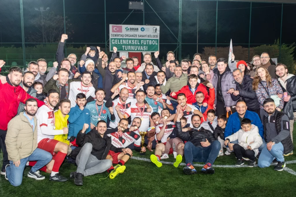 DOSAB-DOSABSİAD futbol turnuvasında şampiyon Astemo oldu