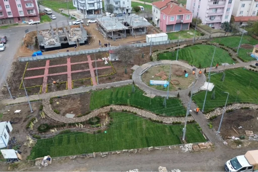 Edirne Uzunköprü’de Avrupa Birliği standartlarında “İklim Dostu Park”