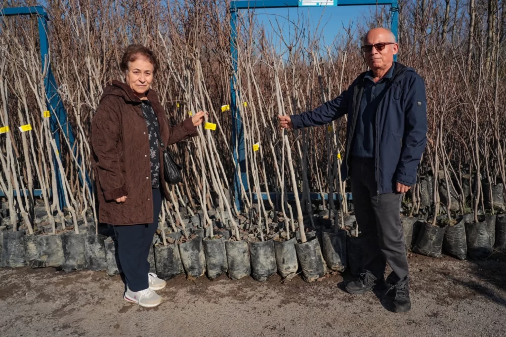 Kocaeli’nin fidan desteği meyvelerini veriyor