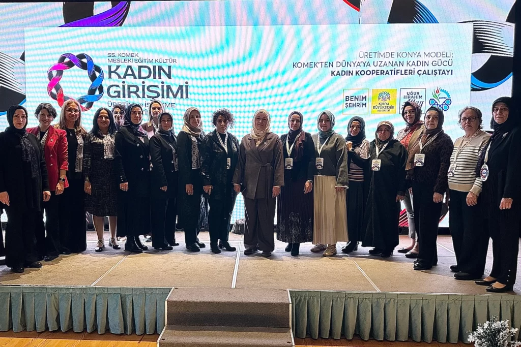 Konya Büyükşehir’den kadın gücüne destek