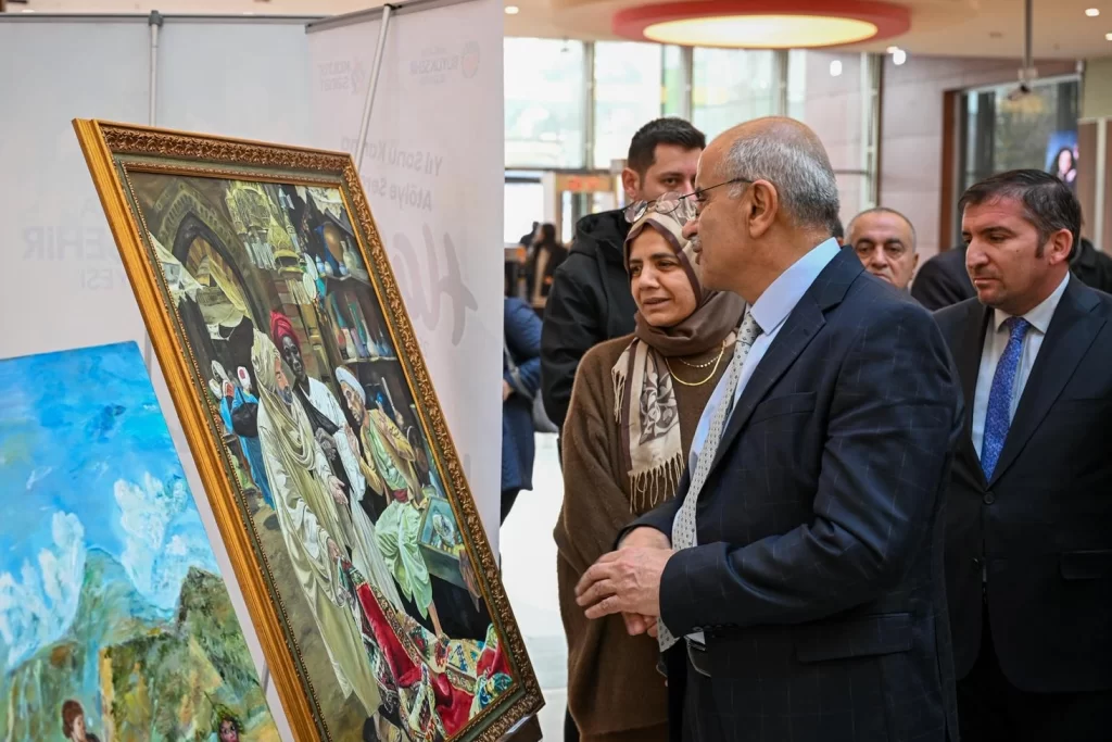 Malatya’da ‘Hasat’ sergisi sanatseverlerle buluştu