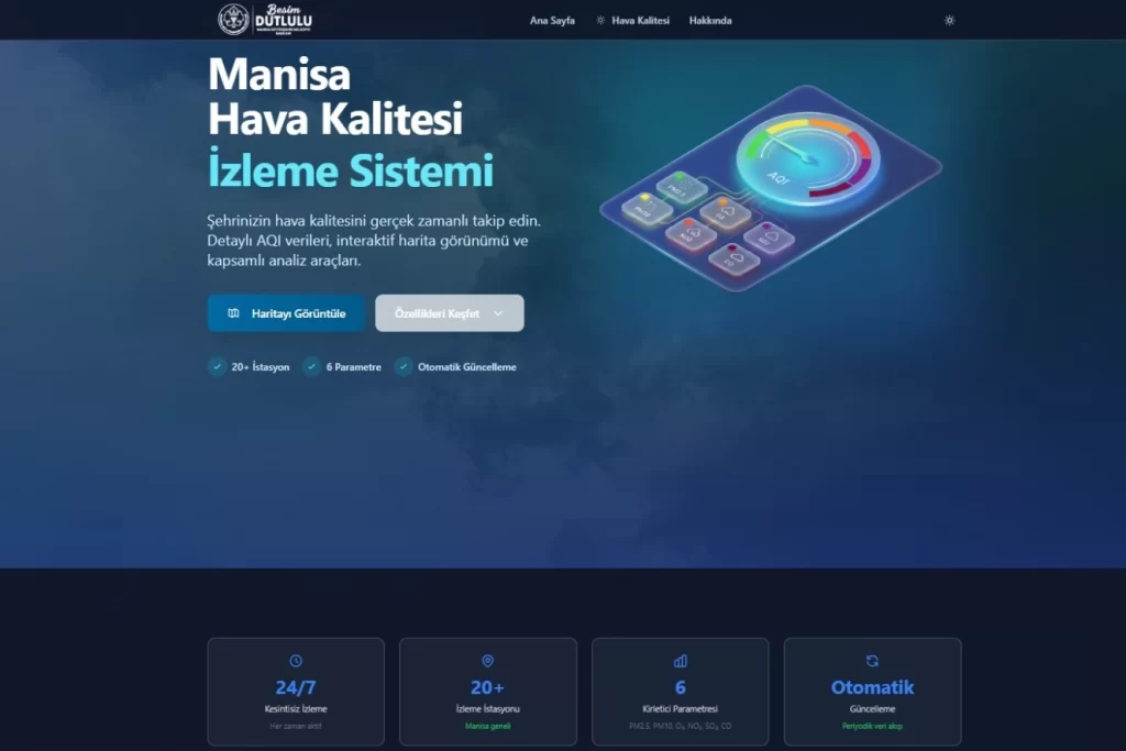 Manisa’da veri temelli çevre yönetiminde yeni dönem
