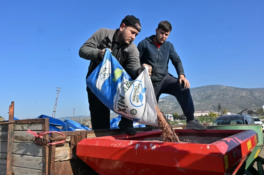 Manisa’nın tohumları Sarıçalı’nın merasını yeşertecek