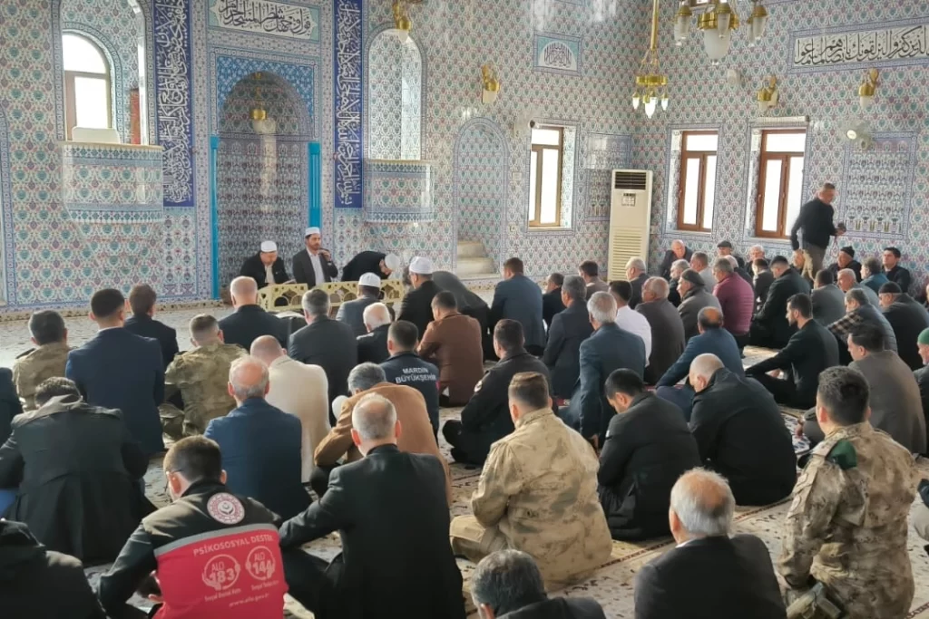 Mardin’de Pençe Kilit gazisinden şehit silah arkadaşlarına mevlit