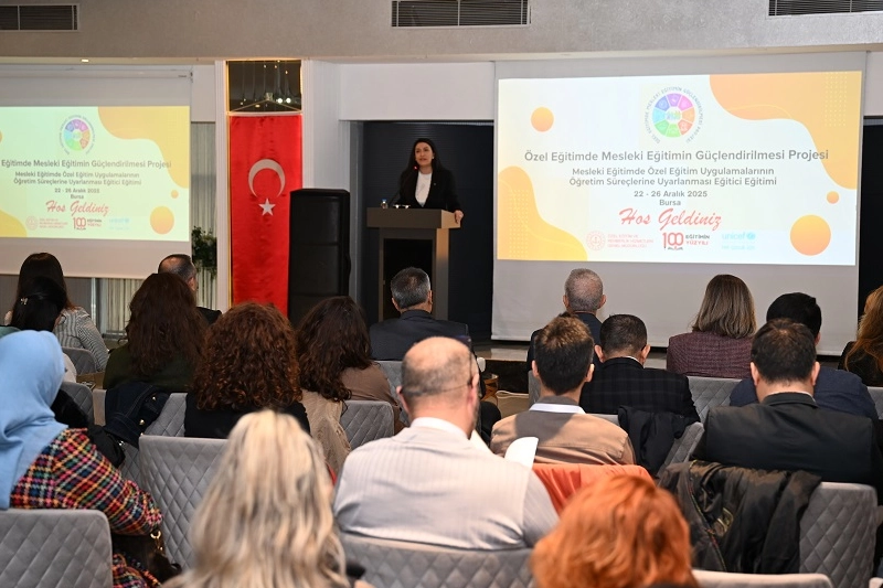 Mesleki eğitimde özel uygulamaları Bursa’da masaya yatırıldı