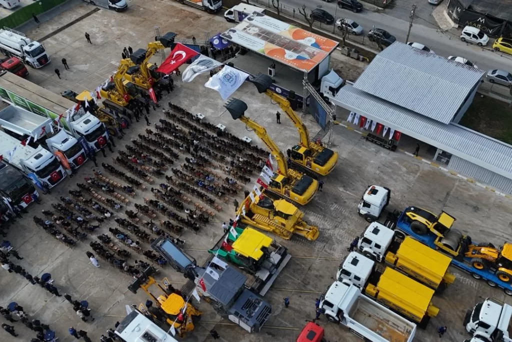 Muğla Büyükşehir’in hizmet filosuna 170 yeni araç